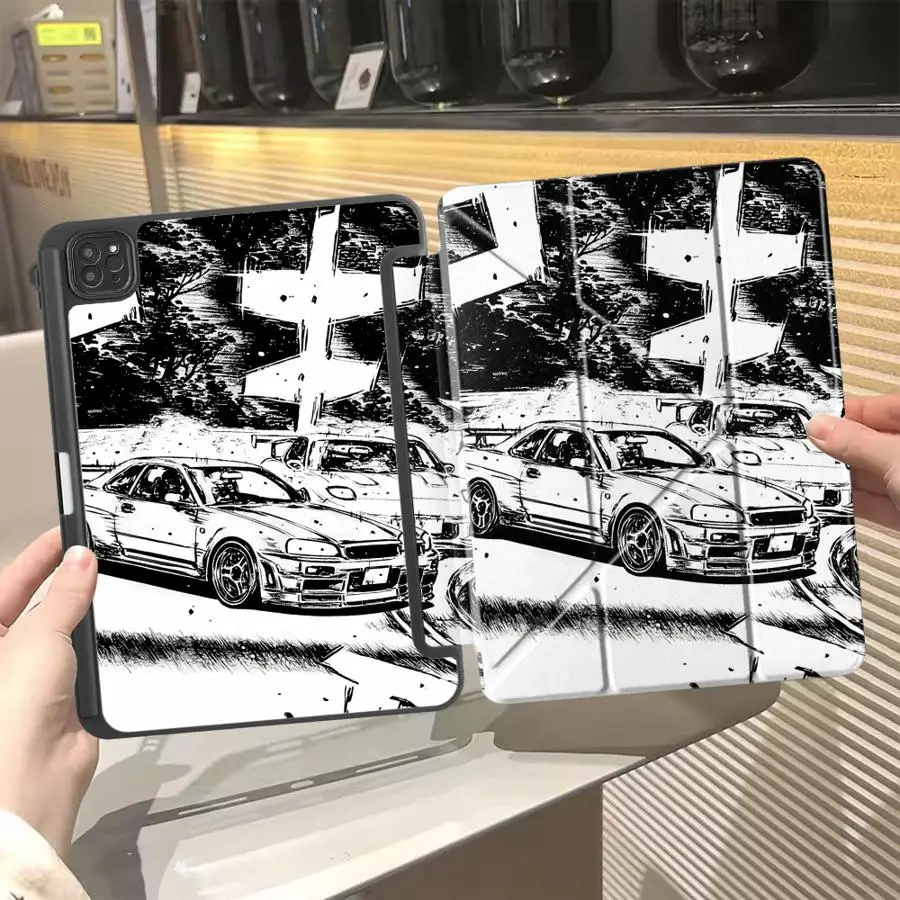 

Tablet Case For iPad Pro 11th 10th 9th 8th 7th 12.9inch Mini 6 7 Air 4 5 M3 M2 1 2 M4 11inch Pro 2025 Holder Cover Retro Comic