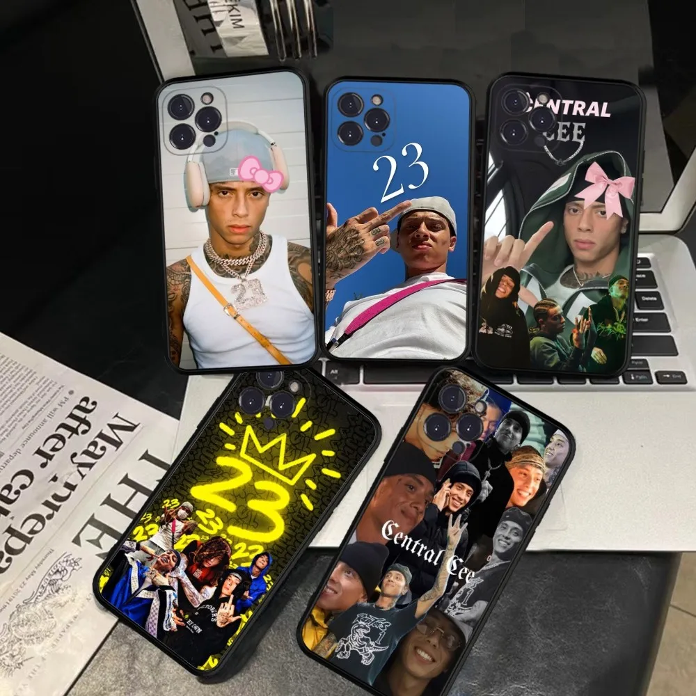 

Rapper Central Cee Phone Case Silicone Soft For Iphone 15 14 13 12 11 Pro Mini XS MAX 8 7 6 Plus X XS XR Cover