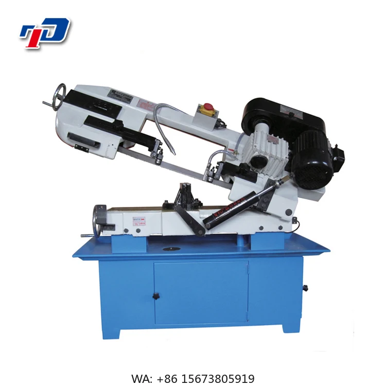 BS-712N Metal Cutting Band Saw Machine Single Side Gear 220V/380V 1.1kw Motor 1 Year Warranty