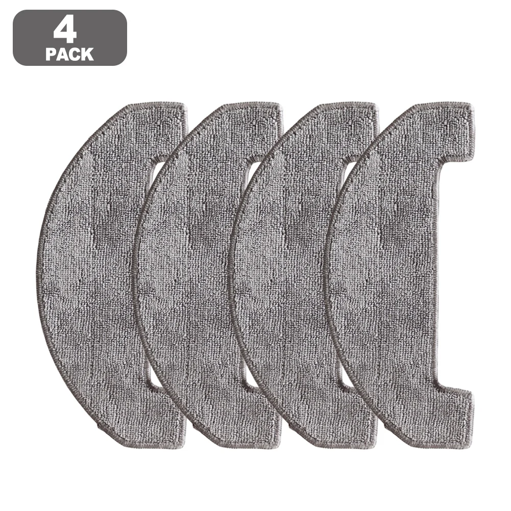 Washable Reusable Microfiber Mop Cloth Kit For Uninell UR3 Robot Vacuum Cleaner, Easy Installation Replacement Pads, 4/10 Pack