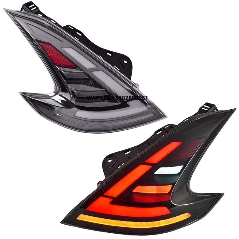 YU GUANG for Nissan 370Z Z34 2008 2019 Accessories Rear Light Upgrade LED Nissan Rear Lights Taillights Turn Signal Lamps