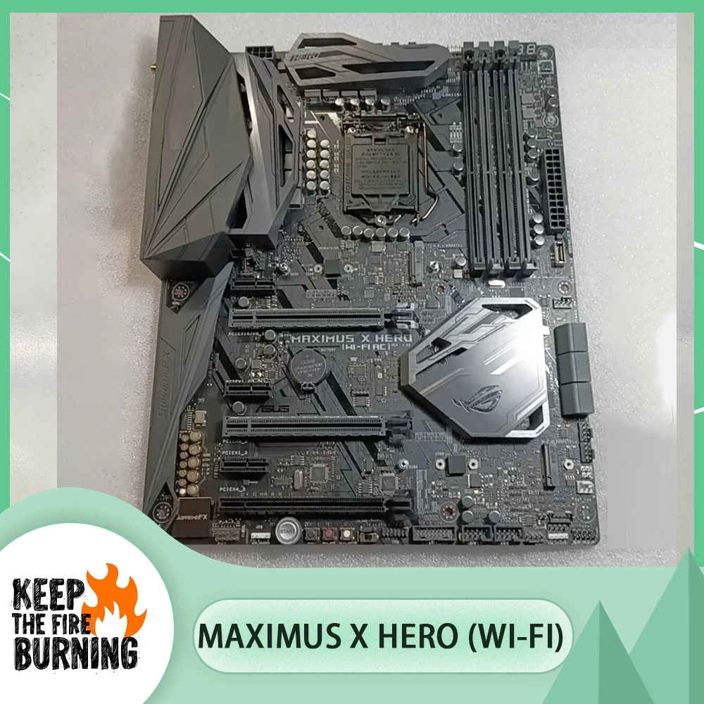 For A-S-U-S Z370 Des-ktop Motherboard ROG MAXIMUS X HERO (WI-FI) LGA1151