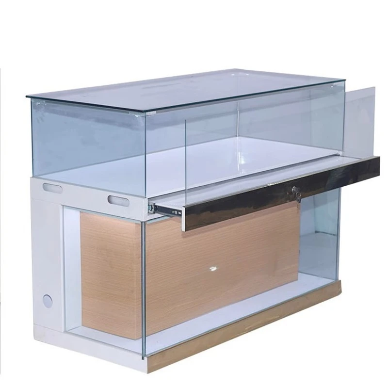 

Hot Sale LED Light Mobile Phone Display Cabinet Factory Price Shelf