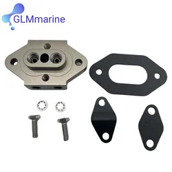 Trim Tilt Line Manifold Cylinder Connector Kit 98825A4 for MERCRUISER GIMBAL HOUSING 2A514802 2A514803 8M0080805 98825A12