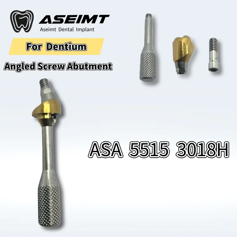 Compatible Dentium SuperLine 15°/30° Multi Unit Angled Abutment CAD/CAM Custom Ti Base for Dental Lab OEM ODM Factory Direct Fas