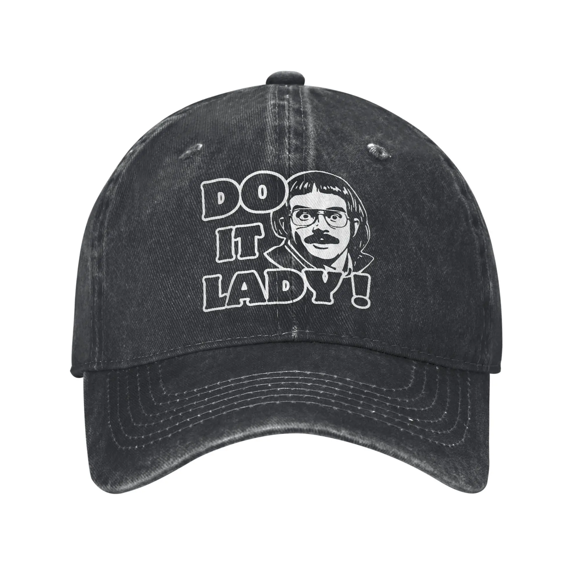 

Funny Do It Lady Chit Humor Unisex Baseball Caps Trending Saying Distressed Denim Hats Outdoor All Seasons Adjustable Sun Cap