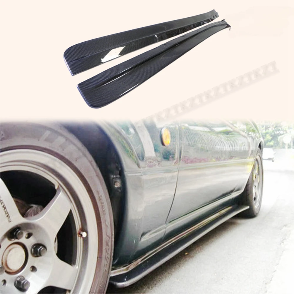 

For Mazda Rx7 Fd Feed Style Side Skirt Add On Carbon Fiber High quality