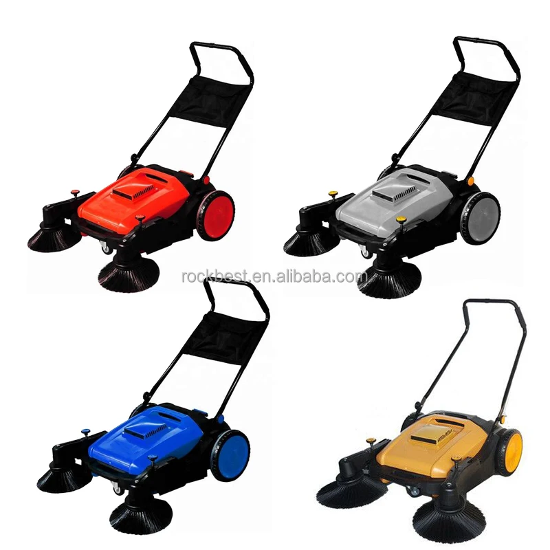 Outdoor Floor Push Manual Sweeper