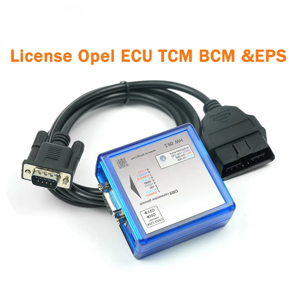 IO-PROG Programmer ECU Clone Full Ope-l I/O Terminal IO PROG ECU TCM BCM &EPS License Added All Tested BD9 Connector Multi Tool