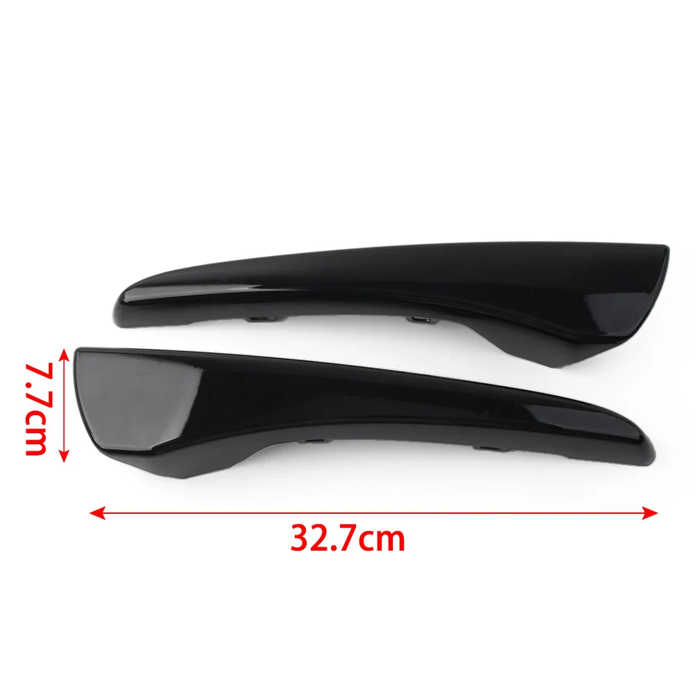 Glossy Balck Car Front Bumper Insert Lower Molding Trim For Jaguar XF 2012-2015 C2Z20503 C2Z20499 Car Accessories