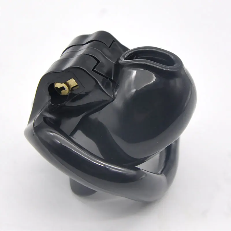 Hot Sale New The Nub of HT V3 Male Chastity Device with 4 Rings Small Cage Bio-sourced Penis Rings Cock Belt Adult Sex Toys 18+