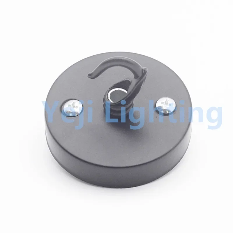 Mini ceiling rose with hook iron ceiling canopy with closed ring round ceiling plate lamp base for led light lantern chandelier