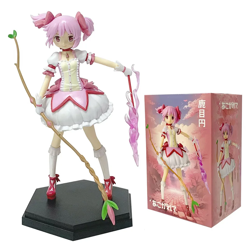 17-18 cm Puella Magi Madoka Magica Aniem Figura Kaname Madoka Action Figure Magic Girl Modello Decor Bambole Giocattoli Regalo di Natale