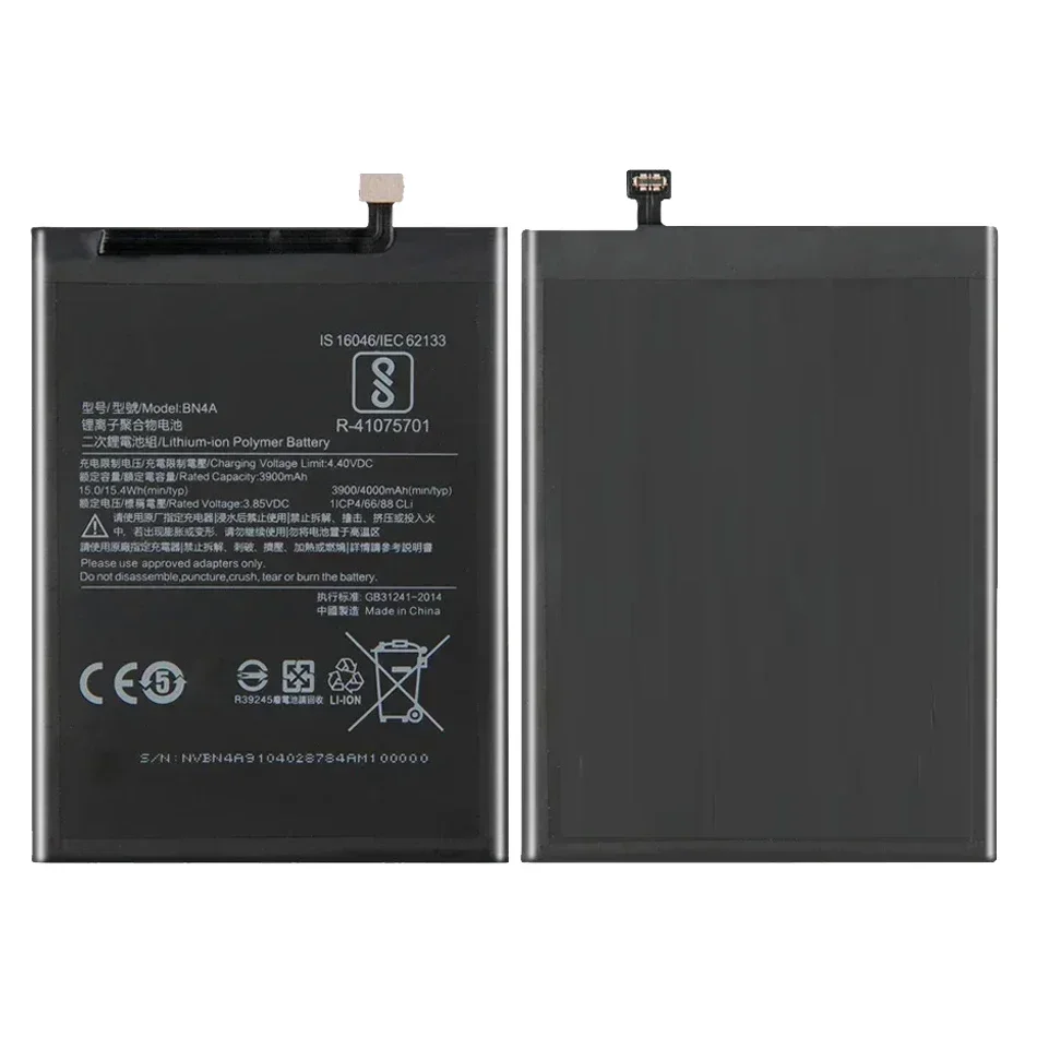 BN4A Replacement Battery For Xiaomi Redmi Note 7 Note7 3900mAh