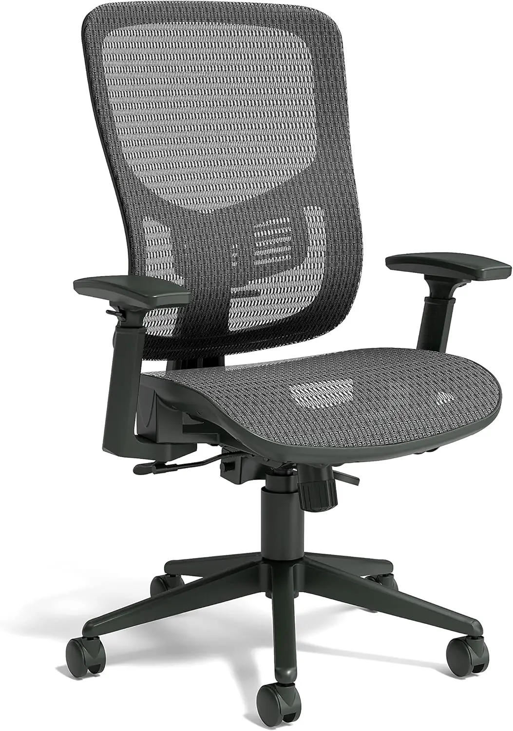 Union & Scale Flexfit Kroy Mesh Task Chair, Black, 2/Pack (UN59523-CCVS)