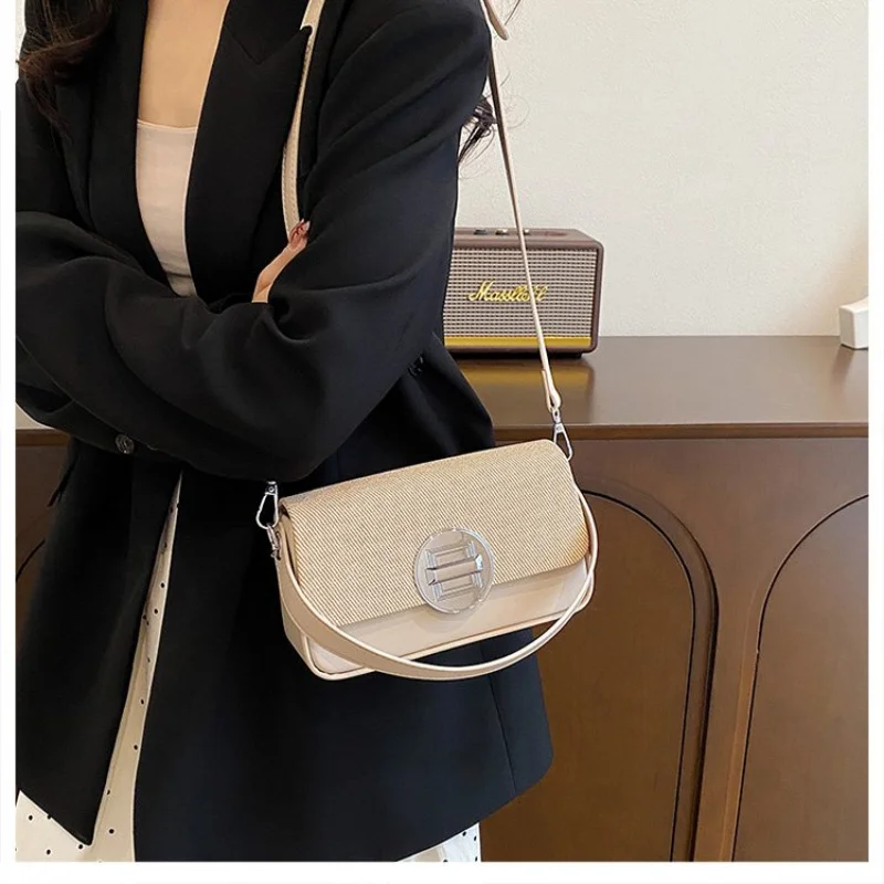 

Женская сумка-мессенджер из искусственной кожи, повседневная, в Париже, элитная, просторная, мягкая, повседневная, изысканного внешнего вида ​