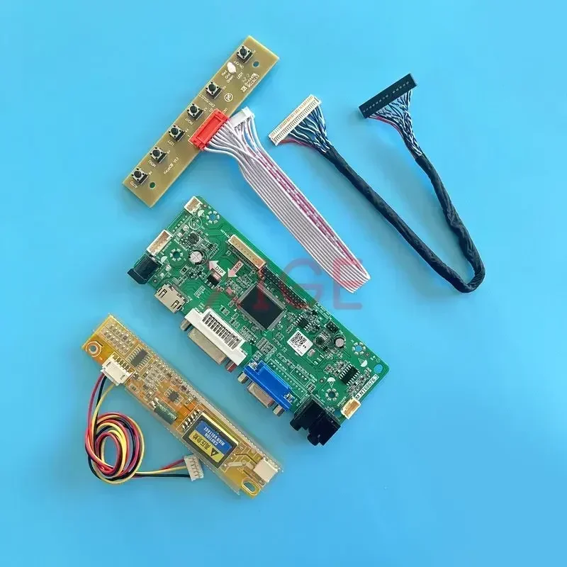 

For LTN170BT08 LTN170BT09 N170C2 LCD Driver Controller Board 1CCFL 30Pin LVDS VGA DVI Monitor HDMI-Compatible Kit DIY 1440*900