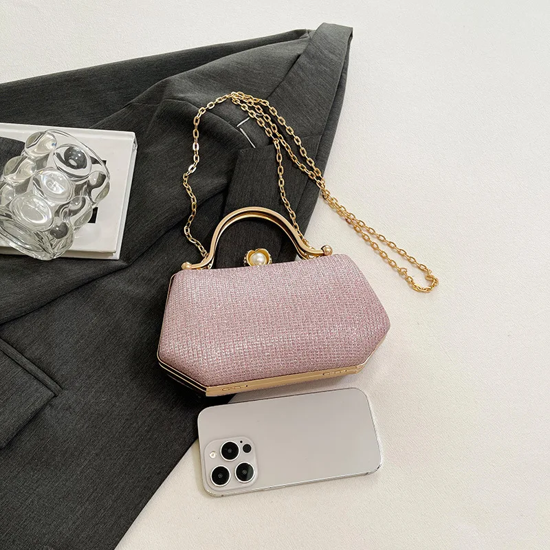 2026 New Arrival Ladies Mini Box Bag Elegant Evening Crossbody Bag
