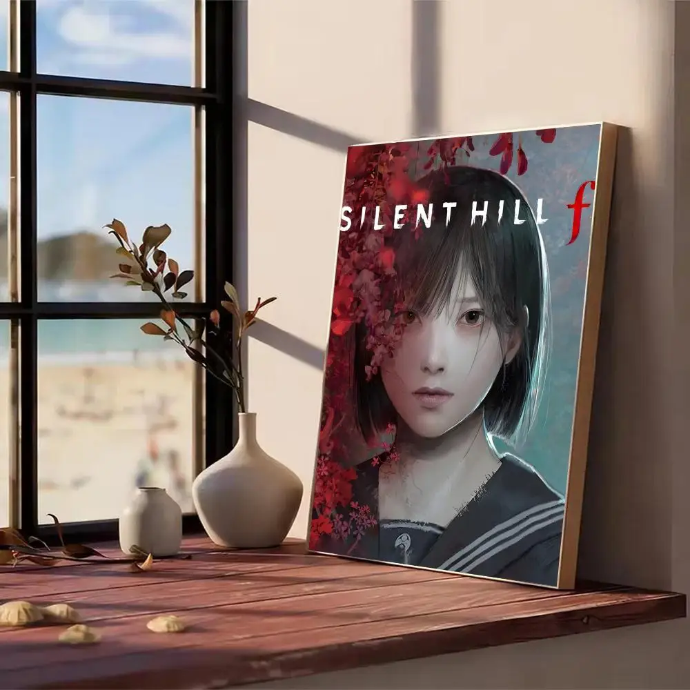 هدية ملصق لعبة Survival Horror Silent Hill مع مطبوعات لتزيين غرفة النوم وغرفة المعيشة والعرض #4