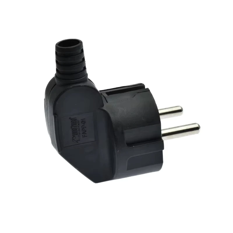 EU Plug Adapter 16A Male Replacement Outlet Rewireable 250V Electeic Socket Euro Connector For Power Extension Cable Connector