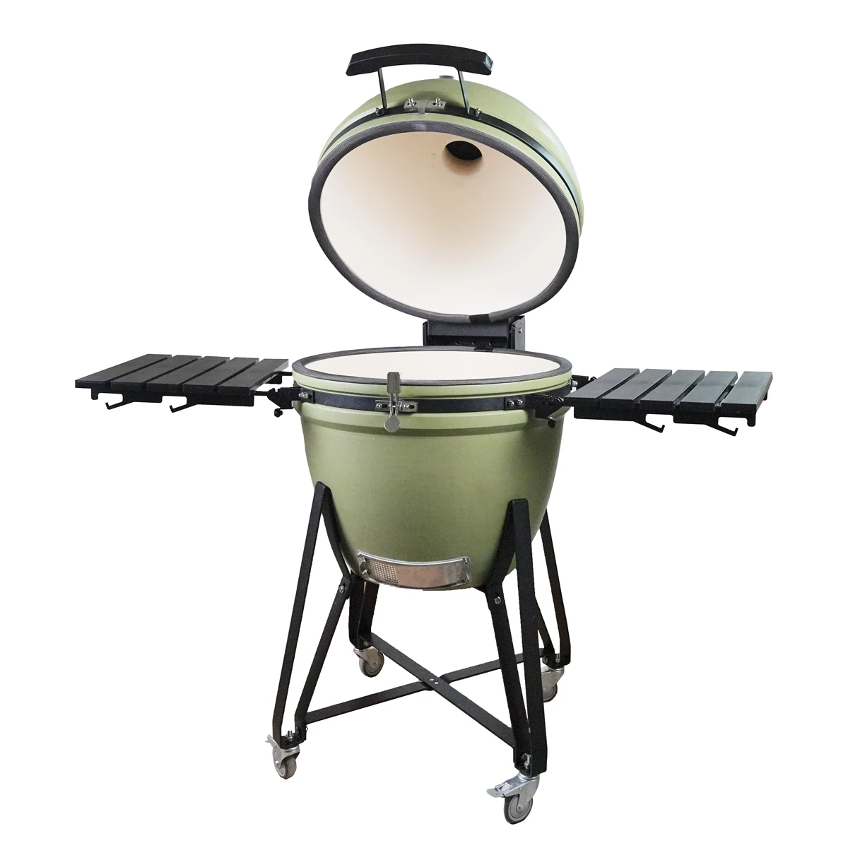 

High Quality 23'' Kamado Grill XXL Big Green Black Charcoal BBQ New Barbecue Komado Grill