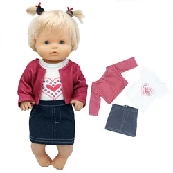 Conjunto de pijama coala para bonecas, roupas para boneca nenuco de 40 cm, ropa y su hermanita, presente para crianças e meninas