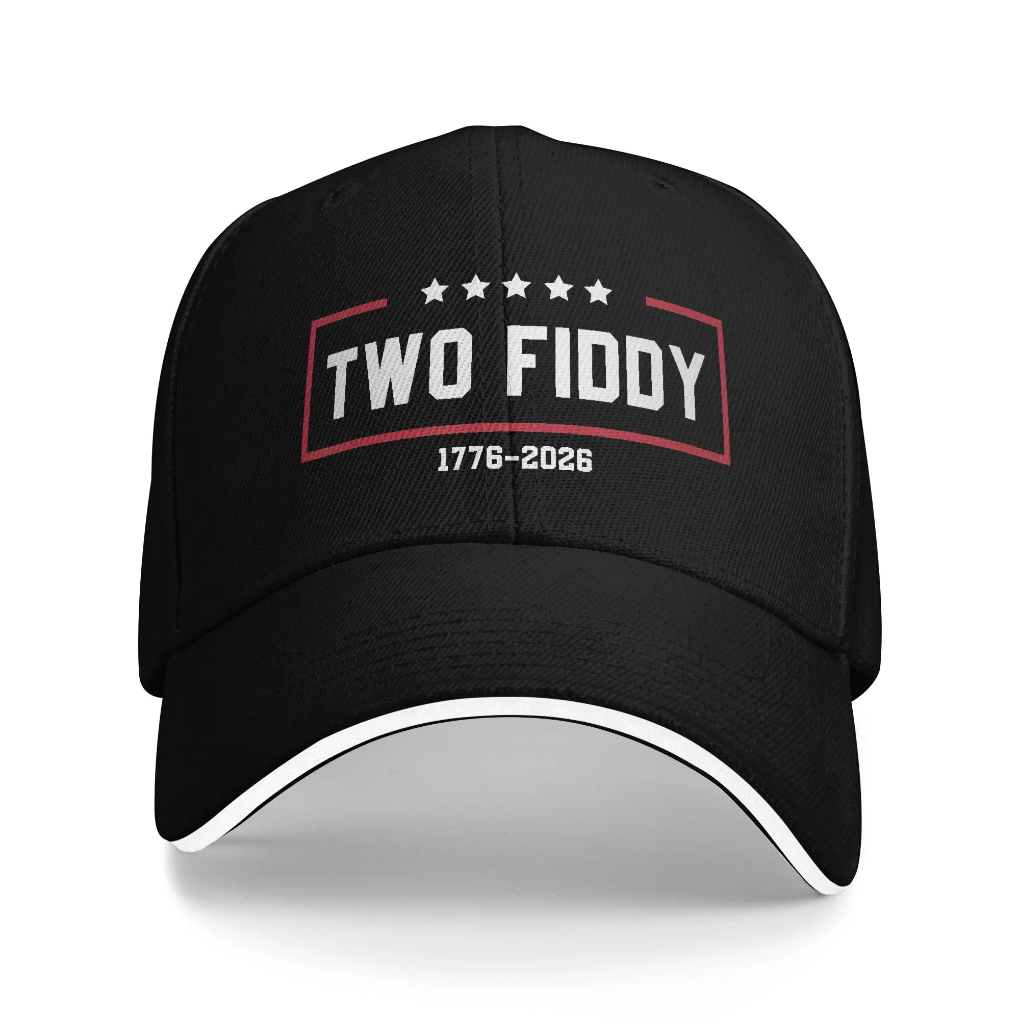 Women Men Two Fiddy 250th Anniversary 4th of July Patriotic Outdoor Hat  Adjustable Baseball Caps New Baseball Cap Snapback Hats