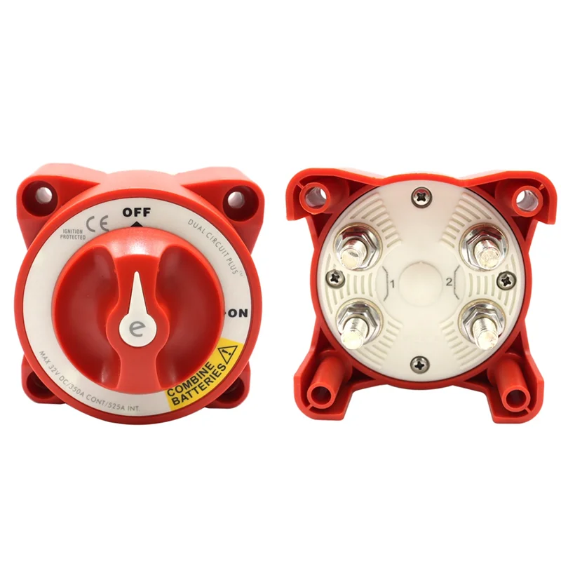 HEIßER 5511E Dual Circuit Plus Batterie Drehschalter Isolatoren Trennen 12 V-32 V 350 Amp E-Serie für auto Lkw Schiff Schnellboot