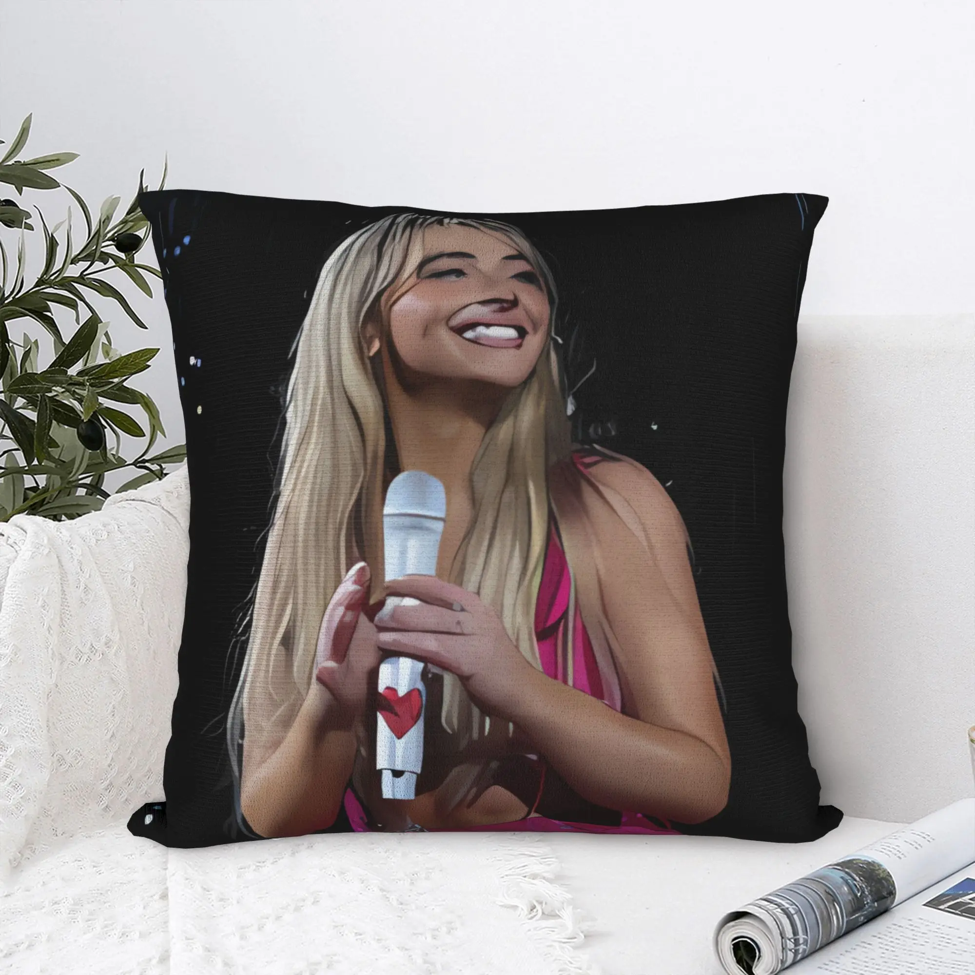 Singer B-Britneys Spears Pillow Case  Soft Pillow Cover For Sofa Car Home Decor Morden Pillowcases