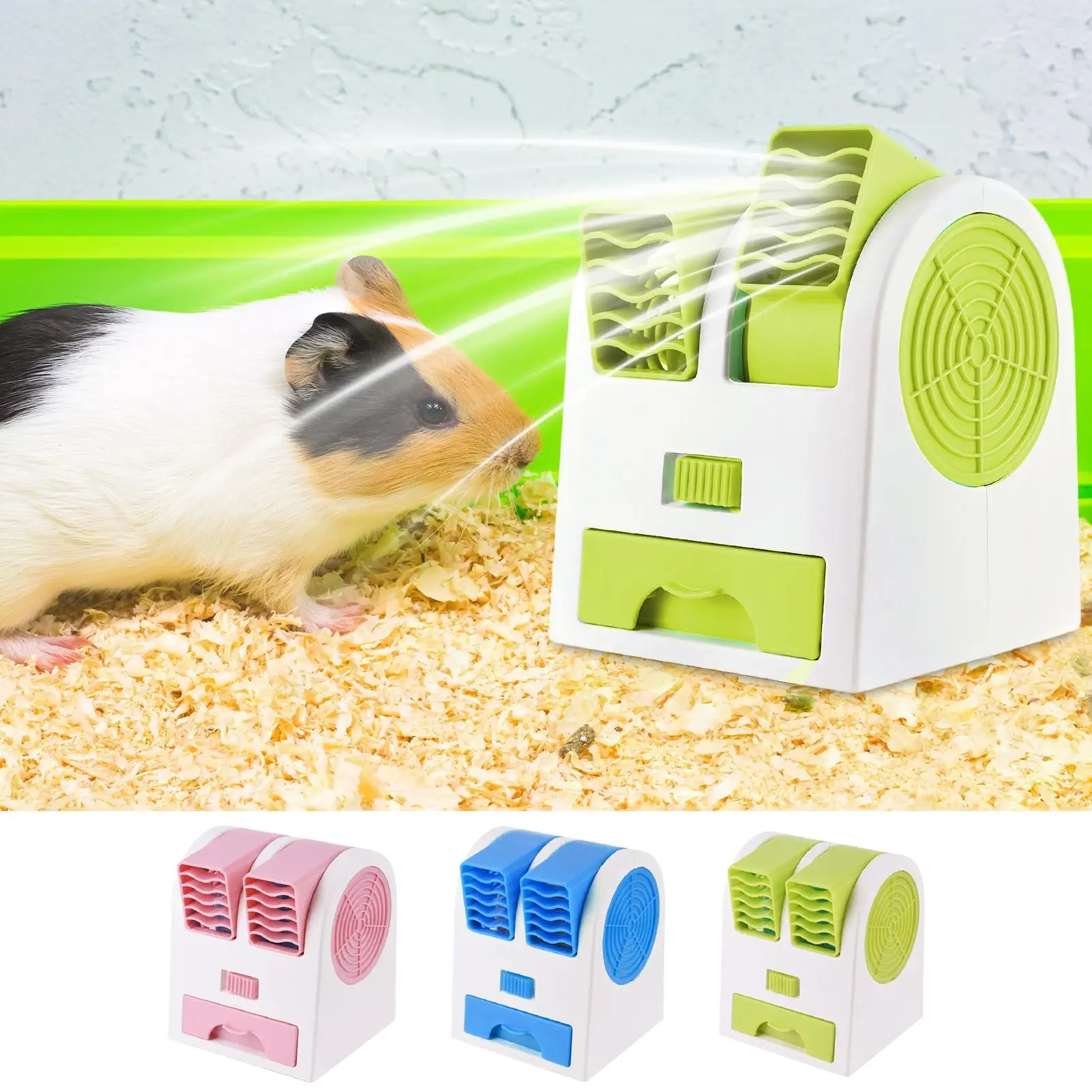 1 Uds Mini ventilador USB portátil Ultra silencioso ventilador silencioso protección contra el calor de verano ventiladores para mascotas equipo de refrigeración para días calientes mascotas