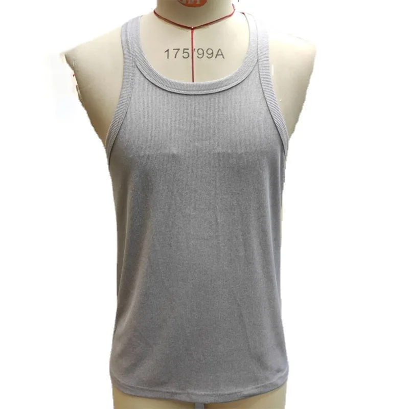 New Brand Gyms Clothing Mens Bodybuilding Tank Top Cotton Sleeveless Nasi Sweatshirt Fitness Workout Sportswear Tops for Male