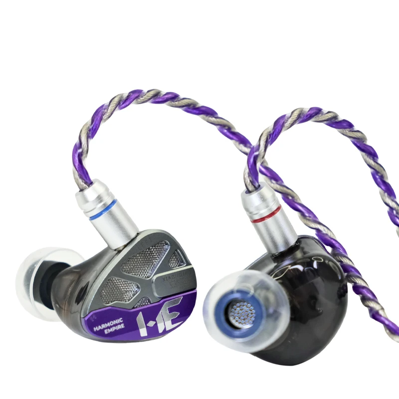 HarmonicEmpire XiaoQiao Single Dynamic Driver 1DD Hi-Fi In-Ear Earphones Wired Earbuds with Furukawa OFC Cable for Audiophiles