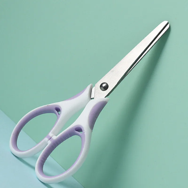 Fashion Colored Portable Mini Scissors Child Student Cut Paper Tool Stationery Gift Office School Supply Tailor Shears