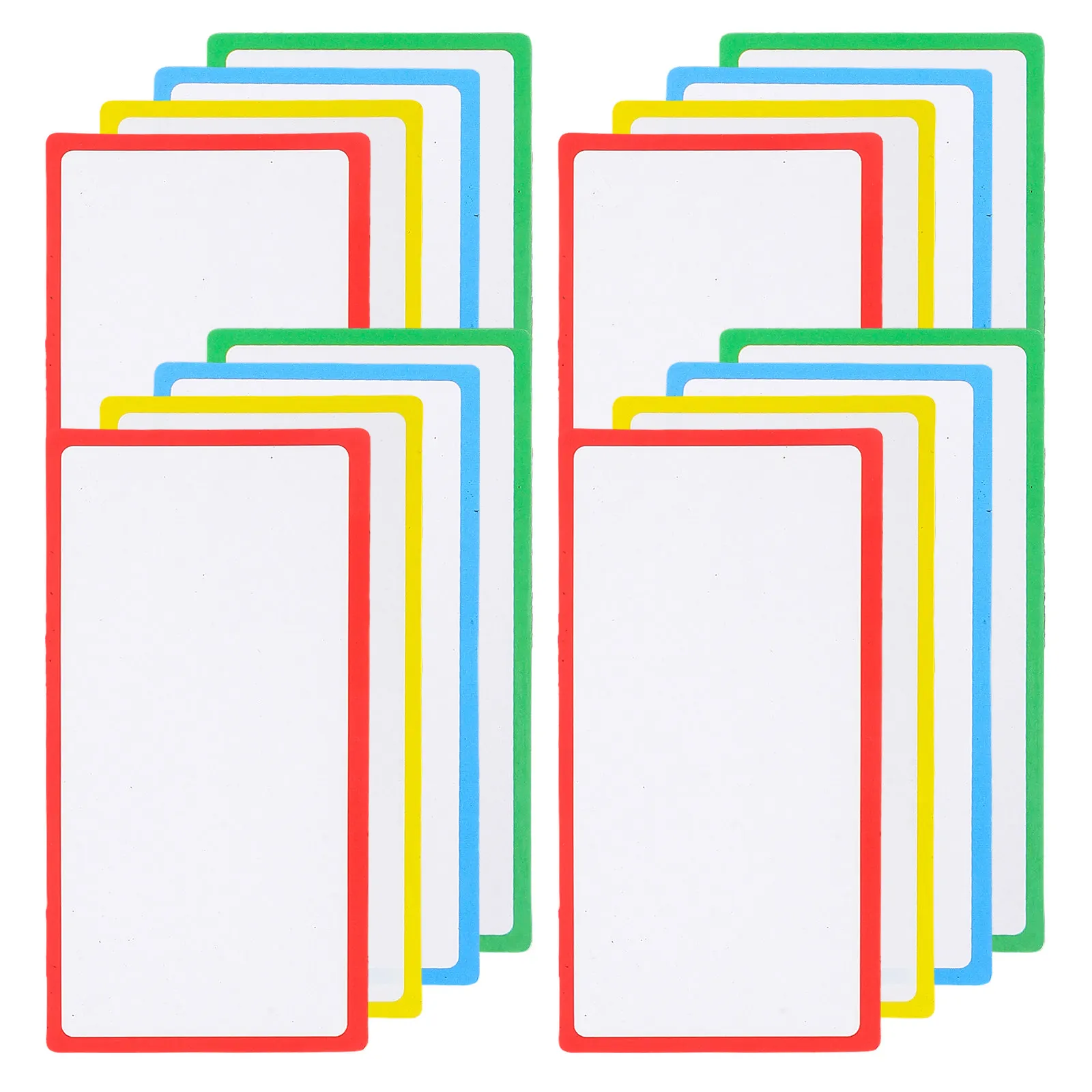 

36Pcs Magnetic Dry Erase Labels Reusable Writable Name Tags Erasable Paper Surface for Office School Home Whiteboard