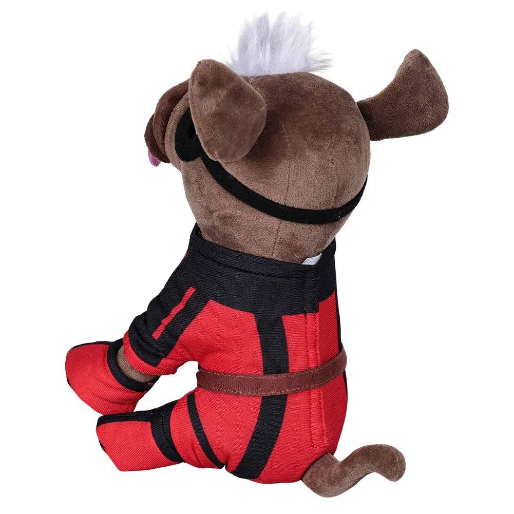 Dogpool Cosplay Wade Cosplay Plüsch Puppe Cartoon weiche ausgestopfte Puppen Maskottchen Kostüm Geburtstag Weihnachts geschenk Halloween Karneval Requisiten