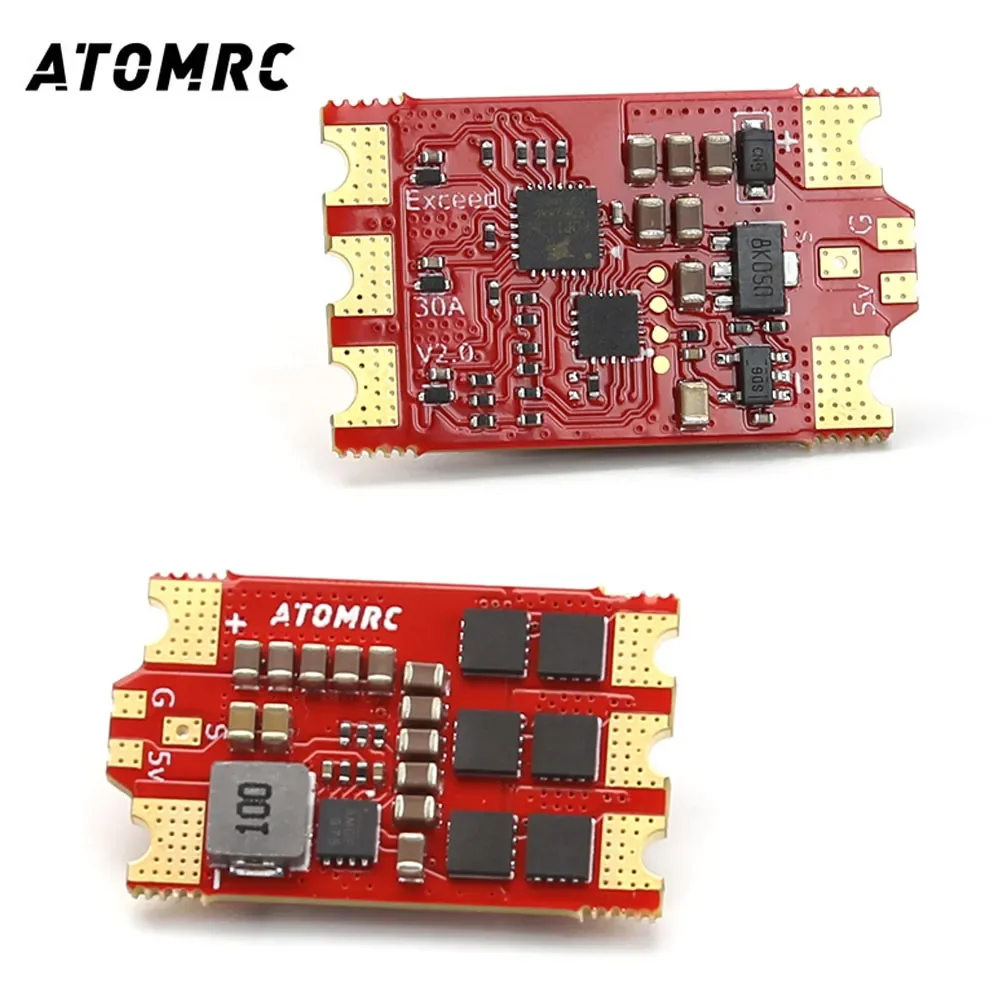 

ATOMRC RC Electronic Speed Controller EXCEED BLS 4S 30A ESC Fixed WIng Model RC Drone Accessories