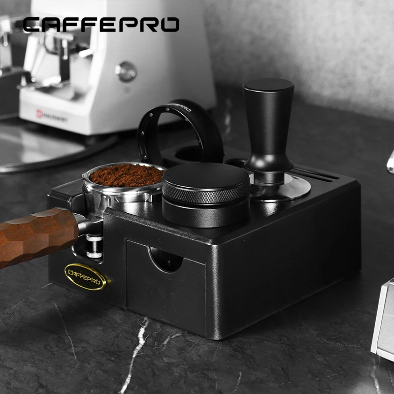 Caffeepro Coffee Tamer Station Portafilter Holder Stand Distributor Rack Espresso Accessories Barista Tools 51mm 54mm 57mm 58mm  - view 6