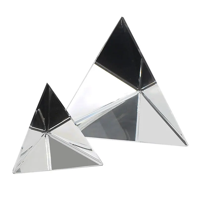 Tetrahedral Prism K9 Physics Optical Glass Photography Tool Prism Make Rainbow Scientific Experiment Student Gifts