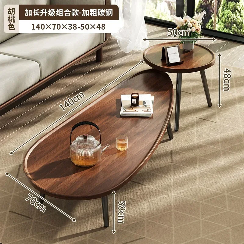 Vintage Minimalist Coffee Tables Japanese Modern Floor Patio Coffee Table Muebles Para El Hogar Corner Living Room Furniture