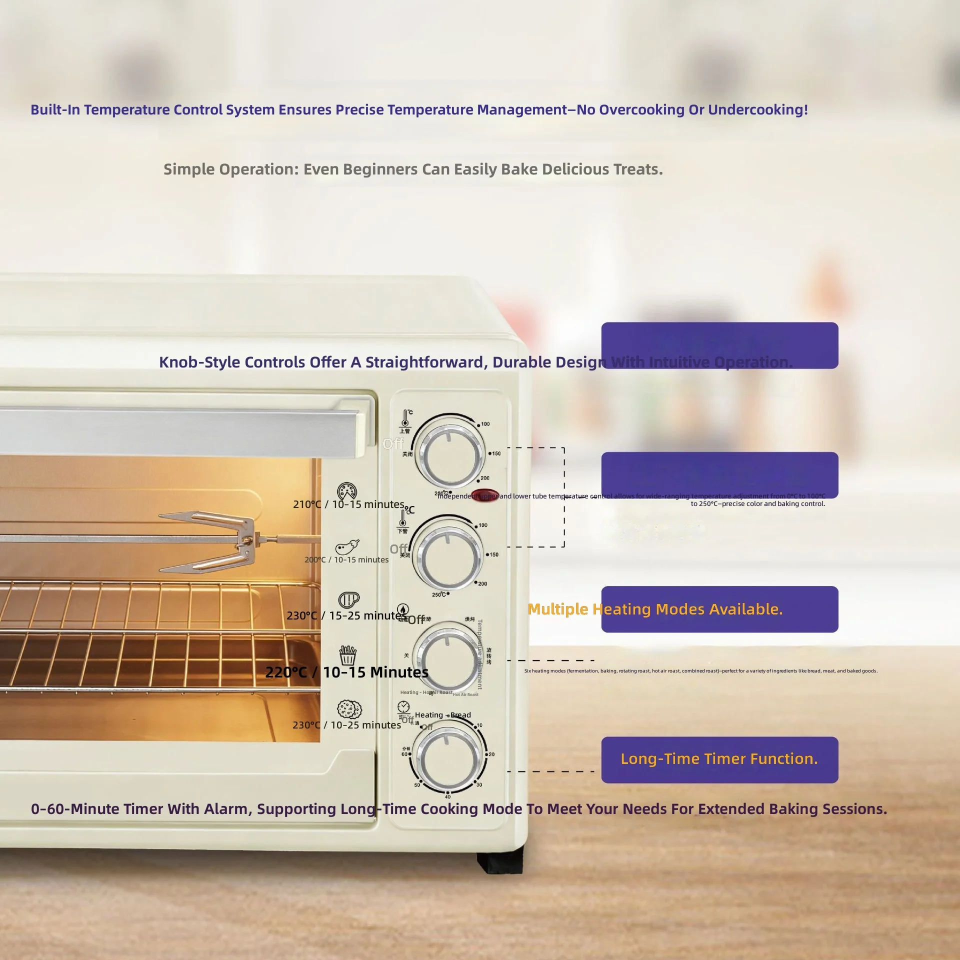 Forno Elettrico 60L, Macchina  - Kitchen Appliances Ideas recensione e prezzo