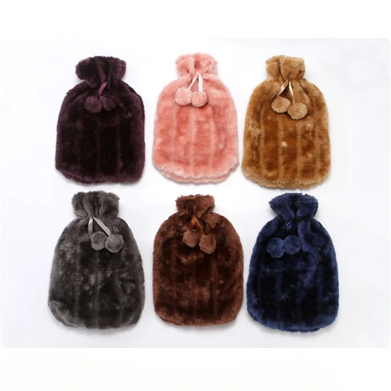 

Water Bottle Cover Only Faux Plush Fur Cover for 2 Liter 2000 Ml Water Bottle Softcover for Hot Cold 6-8 Hours To Keep Warm