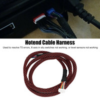 Hotend Cable Harness for Chiron Main Wiring Harness Nylon Woven Sleeve Hotend Cable Harness Replacement for  Chiron