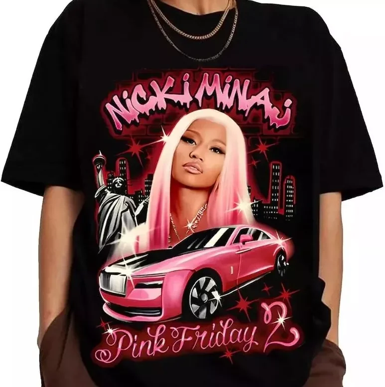 2024 Nicki Minaj Tour T-Shirt, Pink Friday 2 Concert, Gift For Fan S to 3XL