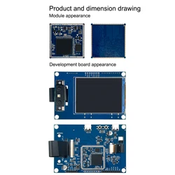 New AI Face Recognition Module TX510 3D Binocular Camera Live Detection Discrimination Serial Communication