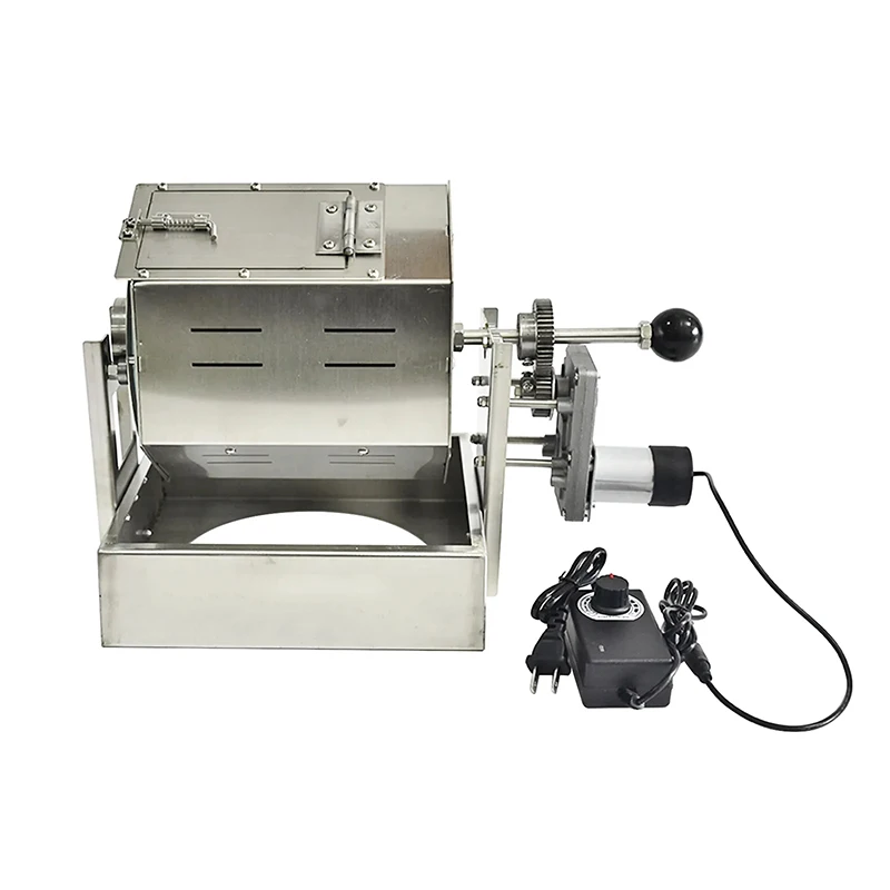 HD-600A Coffee Bean Roaster Stainless Steel Coffee Bean Roasting Machine  100-1200G Coffee Bean Processing