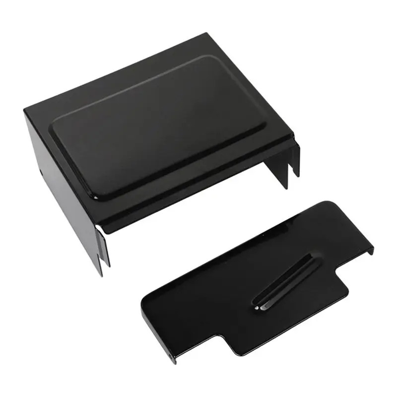 

For Dyna Super Low Rider Wide Glide FXDWG 1997-2005 Battery Box Shell Cpas Motorcycle Battery Top+ Side Cover Kit