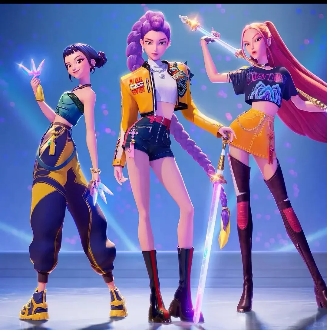 

New Product In Stock K-Pop Girl Group 30cm Doll Figurine, Lumi è Re Rizzo, Vinyl Figurine, Children'S Desktop Decoration Toy