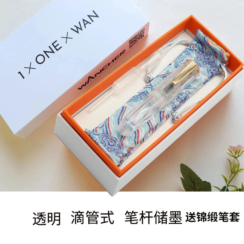 Coarse and Mini Pen Ink Filling Dropper Pen Bag WANCHER Writing Stationery
