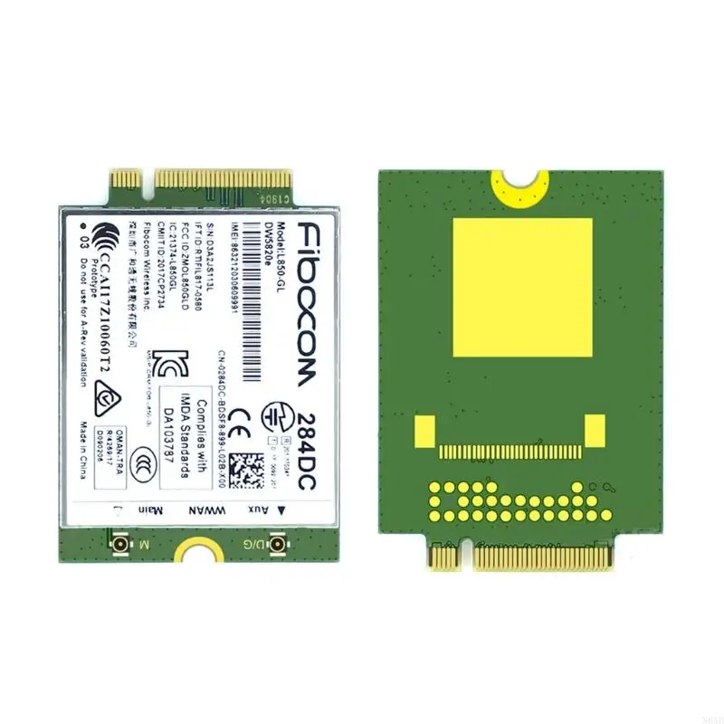 N84B DW5820E L850-GL L850 DW5820 LTE Mô-đun thẻ 0284DC 284DC cho máy tính xách tay 3540