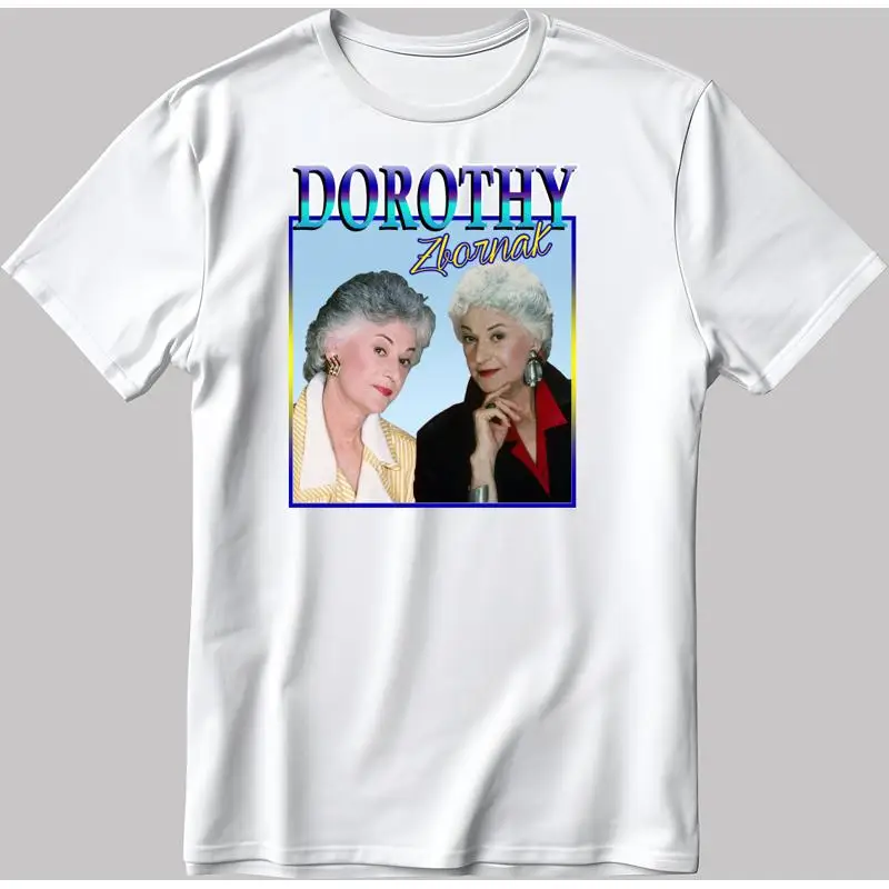 

Белая черная футболка Dorothy The Golden Girls G300